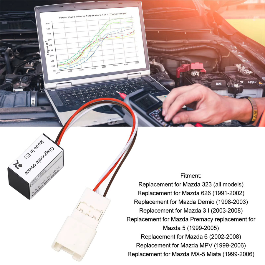 Qiilu SRS-Emulator für MX-5 Miata zur professionellen Diagnose und einfachen Bedienung - Bild 4