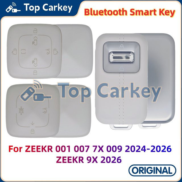 TopCarkey Original Bluetooth Smart Remote Key für GEELY ZEEKR 001 007 7X009 2024 2025 2026 ZEEKR 9X2026 Auto Bluetooth Schlüssel - Bild 1