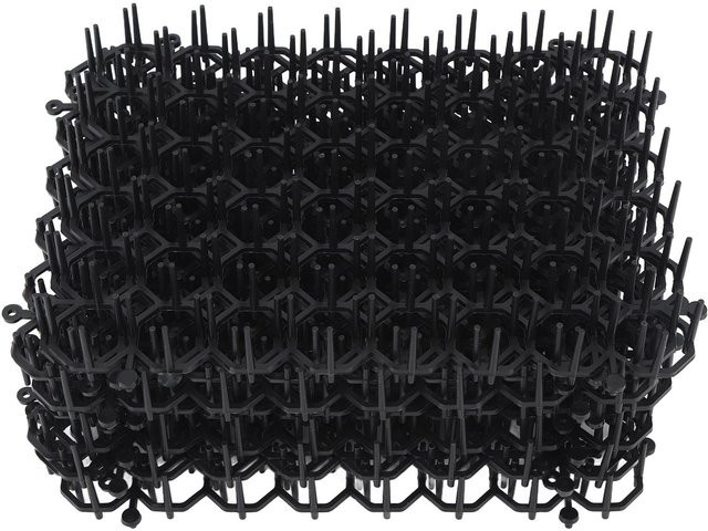 GoolRC Katzenabwehrmatte aus Kunststoff in Schwarz, 12 Stück Spikesmatte für Innen und Außen zur Abwehr von Katzen und Hunden - Bild 1