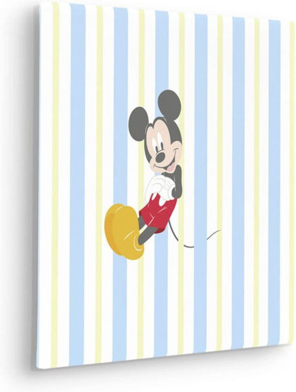 Komar Canvasbild Disney Mickey Sweet Dreams Vintage Wandbild für Kinder, mehrfarbig, B/H: 40 x 40 cm - Bild 1