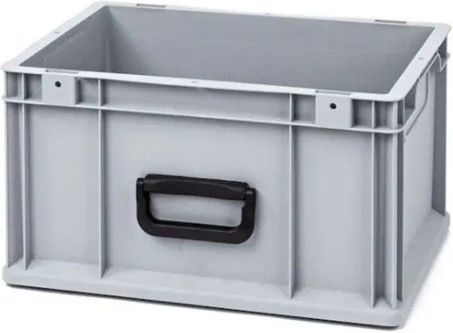 PROREGAL Eurobox Nextgen Portable Uno Transportbox Grau H x B x T: 22 x 30 x 40 cm - Bild 1