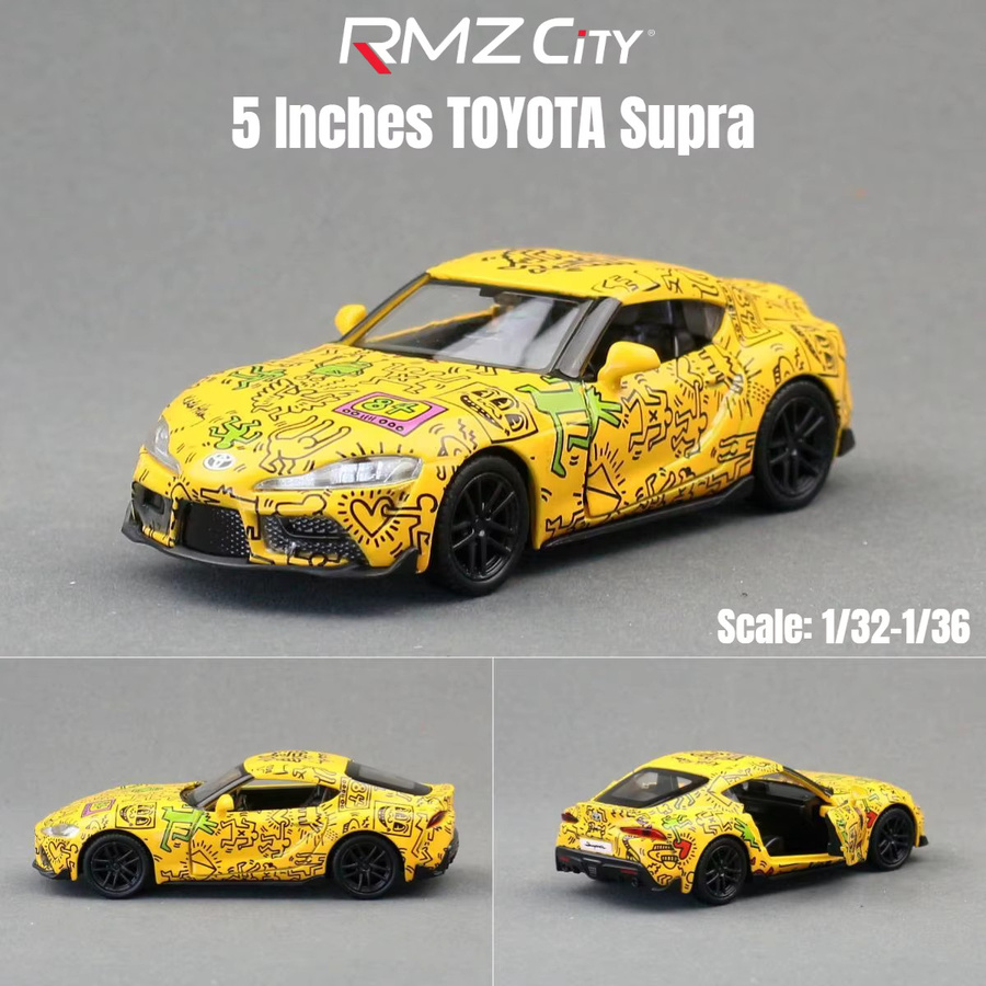 RMZ CiTY X Keith Haring Spielzeugauto Modell, 1:36, Metall - Bild 2