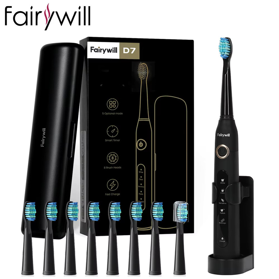 Fairywill Elektrische Schallzahnbürste FW-D7, Unisex - Bild 4