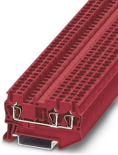 Phoenix Contact 3031995 Durchgangsreihenklemme 5,2 mm Zugfeder Rot 50 Stück - Bild 1