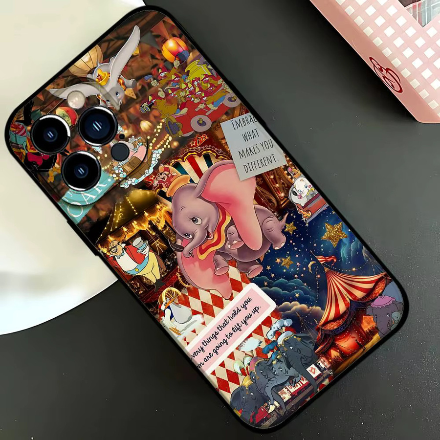 D-Dumbo Handyhülle für Apple iPhone 15 14 13 12 11 Pro Max Plus Mini in Multicolour - Bild 5