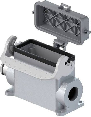 Wieland Electric Gehäuseunterteil 76.345.4035.0 in Grau aus Aluminium - Bild 1