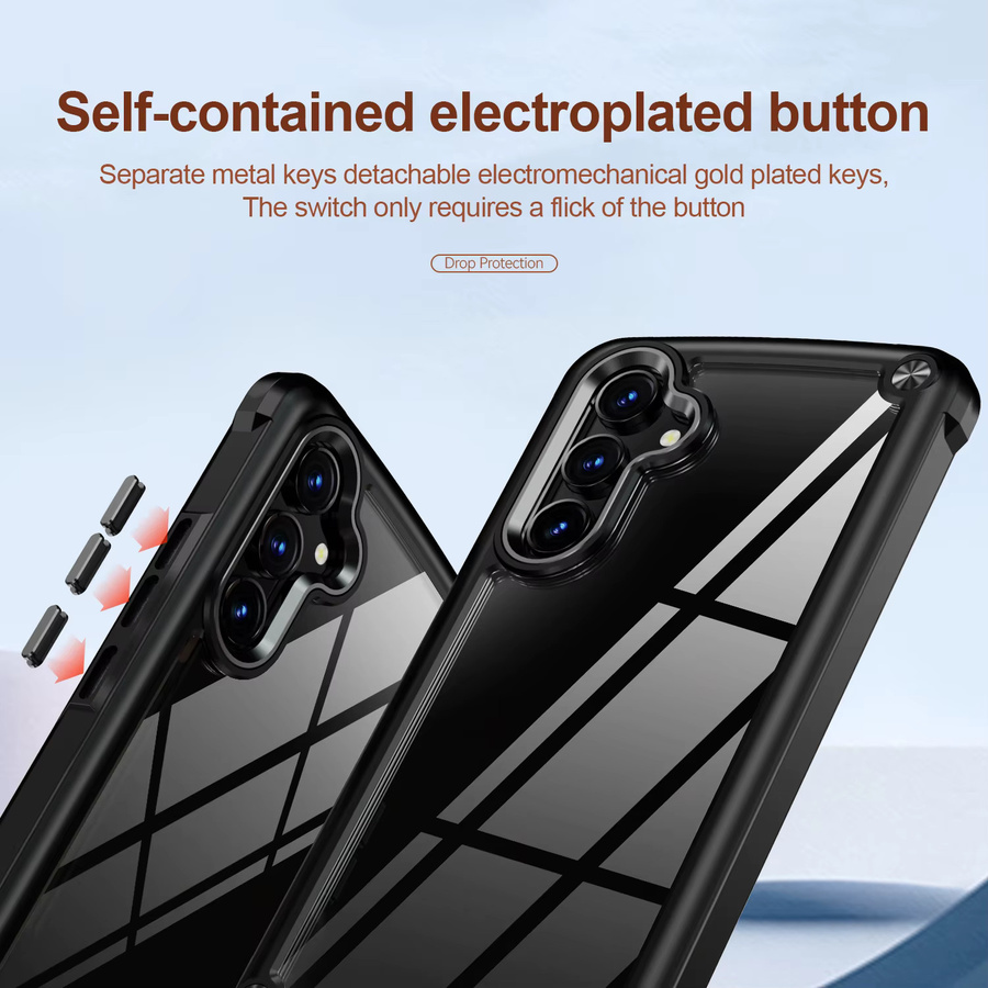 Robuste Hybrid Schutzhülle für Samsung Galaxy S26 S25 S24 S23 S22 Plus Ultra A17 A56 A36 A26 A16 A06 in Transparent - Bild 5