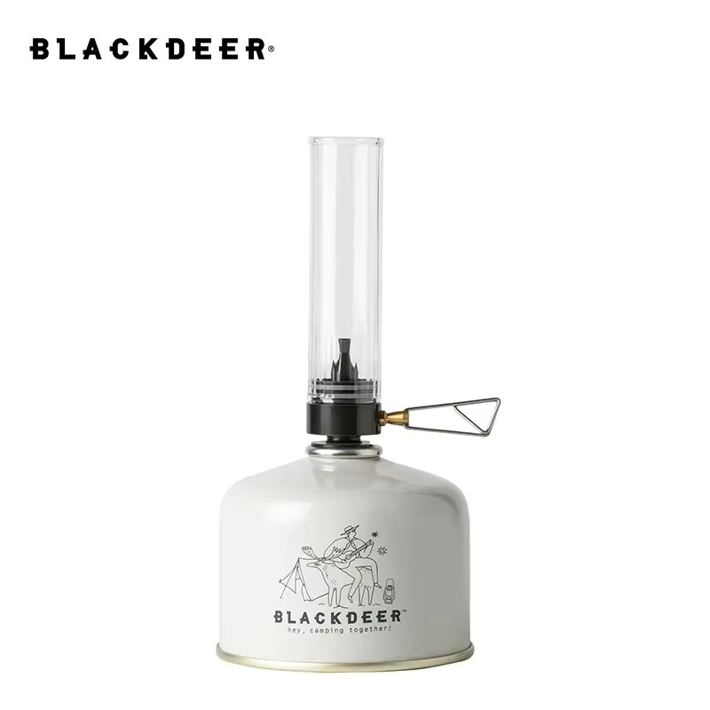BLACKDEER Vintage Gaslampe für Camping und Outdoor, transparente Tischlampe mit warmweißem Licht - Bild 3