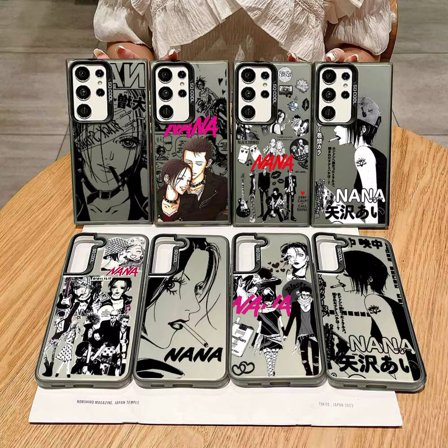 Bunte Handyhülle im Comics Oosaki Nana Design für Samsung Galaxy S26 S25 S24 S23 S22 S21 S20 Edge FE Ultra Plus - Bild 1