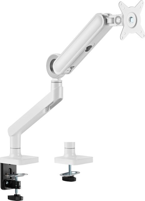 Digital Data Communications equip Premium Befestigungskit für LCD- und Curved-Displays in Weiß mit Gasfeder und Tisch-Montagearm für Bildschirmgrößen von 43,2-88,9 cm (17-35 Zoll) - Bild 1