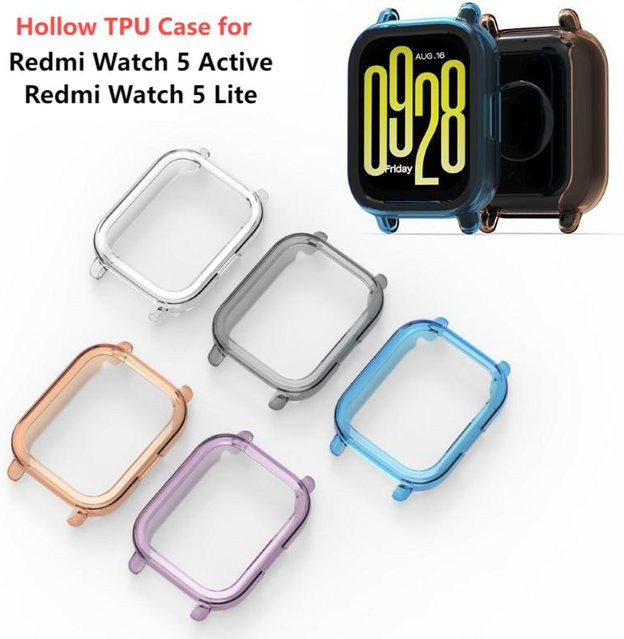 Redmi Uhrenzubehör, TPU-Hülle, orange, Redmi Watch 5 Active 5 Lite - Bild 1