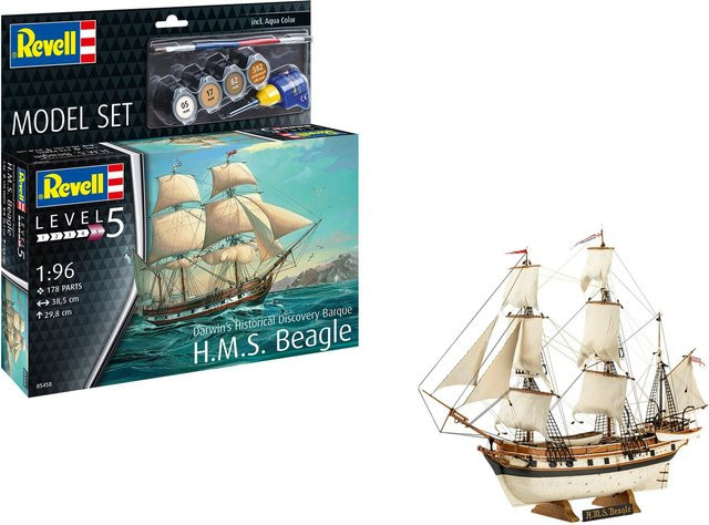 Revell HMS Beagle, Model Set, 1:96 - Bild 1