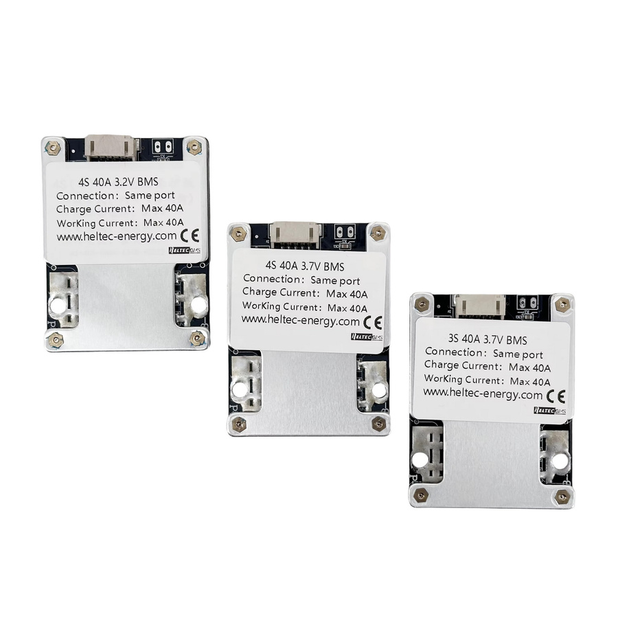 Heltecbms Lithium-Batterie-Schutzplatine BMS mit Balance für Li-Ion und LiFePO4 Akkus (3S/4S, 40A/80A/120A) - Bild 3
