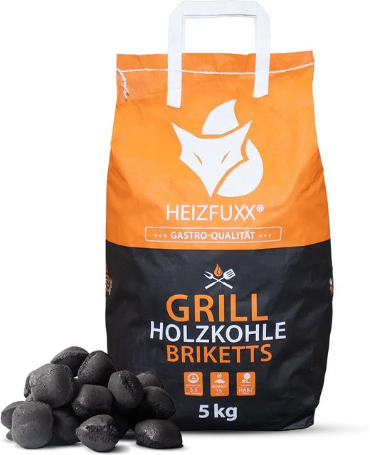 Heizfuxx Holzkohlebriketts 5 kg - Bild 1