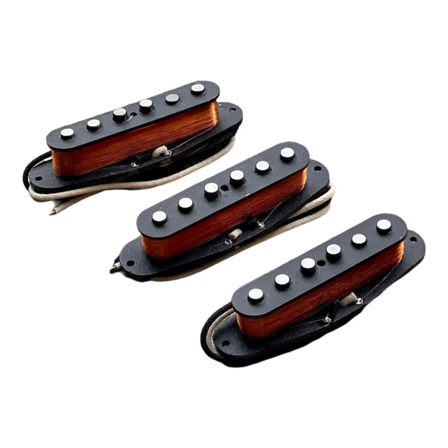 MENGJUE Alnico 5 Single Coil Gitarren-Tonabnehmer im ST-Stil SLL1-Replik in Weiß, Schwarz oder Creme - Bild 6