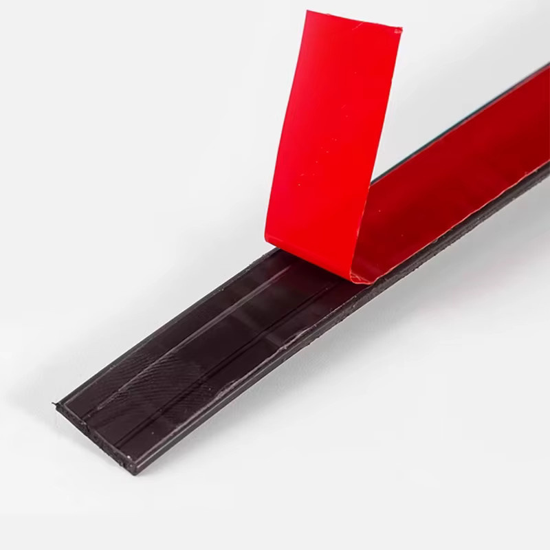 Selbstklebender magnetischer Magnetstreifen in Schwarz als DIY-Zubehör für Moskitonetze, zuschneidbar und unsichtbar - Bild 3