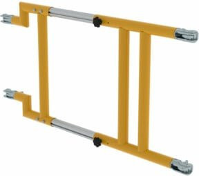Munk FlexxGuard Geländer teleskopierbar in Gelb, Höhe: 900–1200 mm - Bild 1