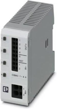 Phoenix Contact CBMC E4 24DC/1-4A S-R Schutzschalter, Grau - Bild 1