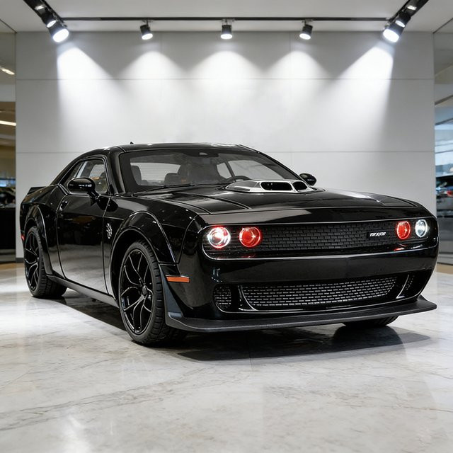Maisto Challenger SRT Hellcat Redeye, Spielzeugauto-Modell, 1:18, mit Sound und Licht - Bild 1