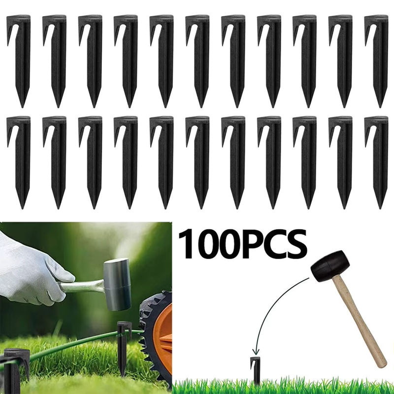Vibratite 100 Stück Rasenmäher Spikes zur Verankerung für Roboter Mäher und Garten Zubehör - Bild 2