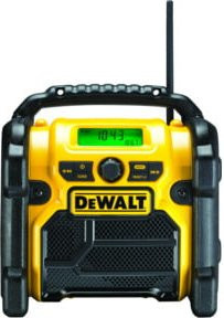 DEWALT Akku- und Netz-Radio DCR019-QW FM/AM in Gelb mit 3,5 mm Klinkenanschluss für 10,8 - 18V - Bild 1