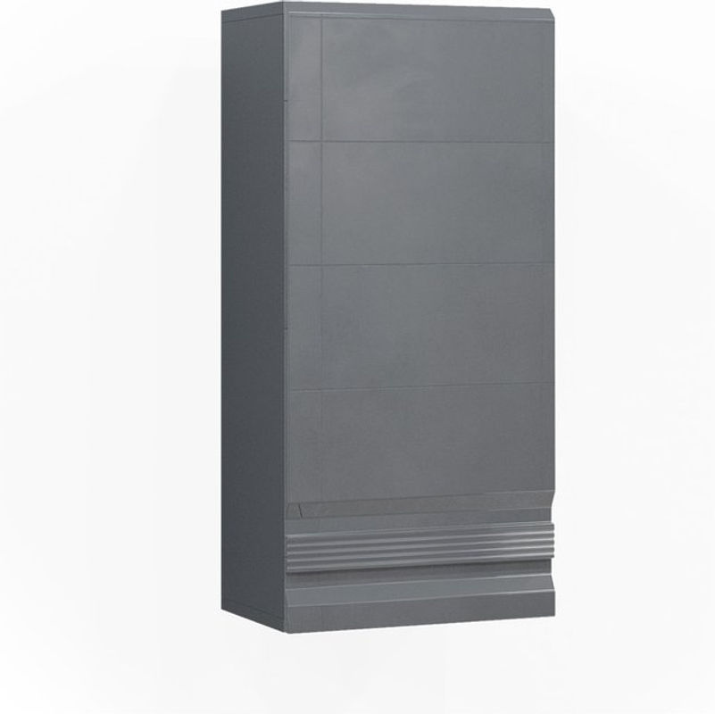 Vicco Bad Hängeschrank Freddy Anthrazit Hochglanz B: 36 cm, H: 77 cm, T: 24 cm - Bild 2