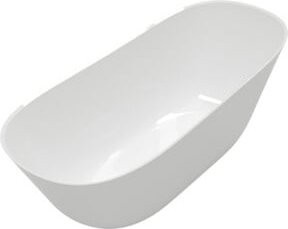 Villeroy & Boch Badewanne Theano Curved Edition freistehend, Farbe: Stone White, B/T/H: 170 x 75 x 0 cm - Bild 1