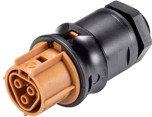 Wieland Electric 96.031.6051.4 Geräteanschluss in Schwarz - Bild 1