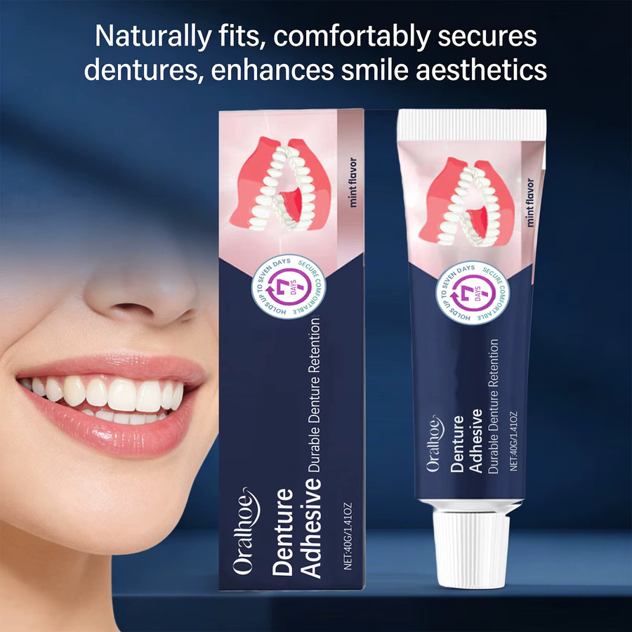 ORALHOE Zahnkleber-Creme, 40g - Bild 2