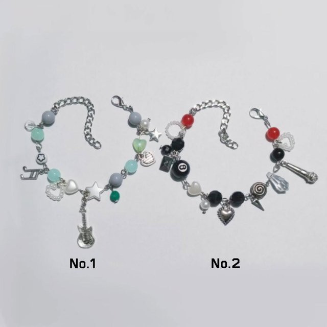 CHIC STUDIO Armband, Messing, Schwarz, Unisex - Bild 1