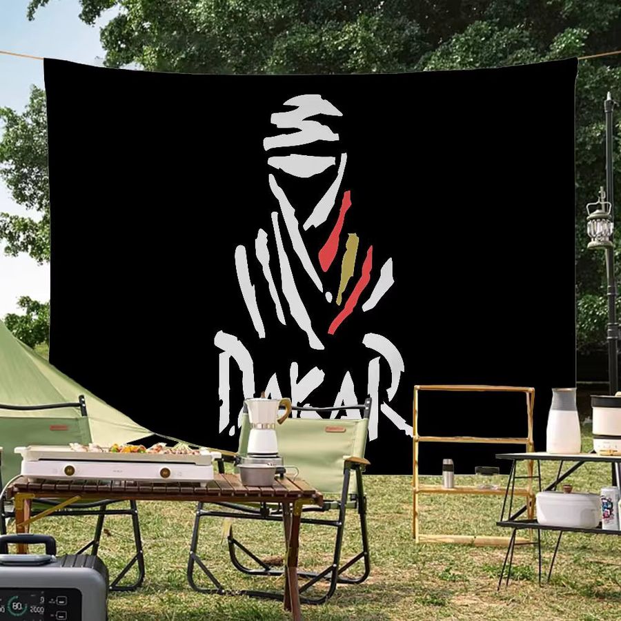 Potdemiel Werbeflagge als Hängebanner für Kunst-Promotion und Shop-Werbung mit Ösen - Bild 2