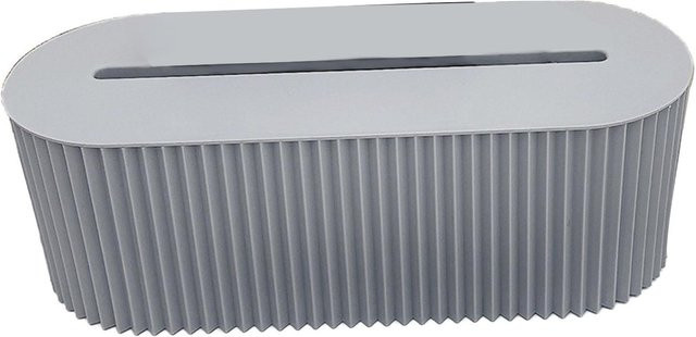 CosyHome Kabelmanagementbox aus Kunststoff in Weiß mit Mehrfachfach zur Kabelaufbewahrung und Steckdosentrennung - Bild 1
