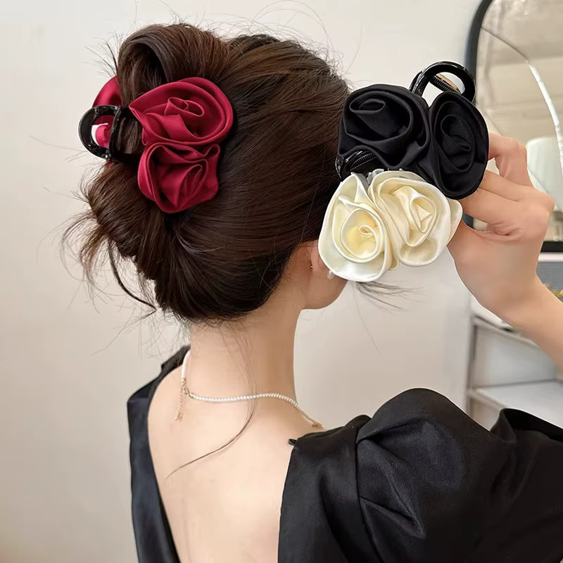 ZYFHTT Haarspange mit Rose, Damen - Bild 2