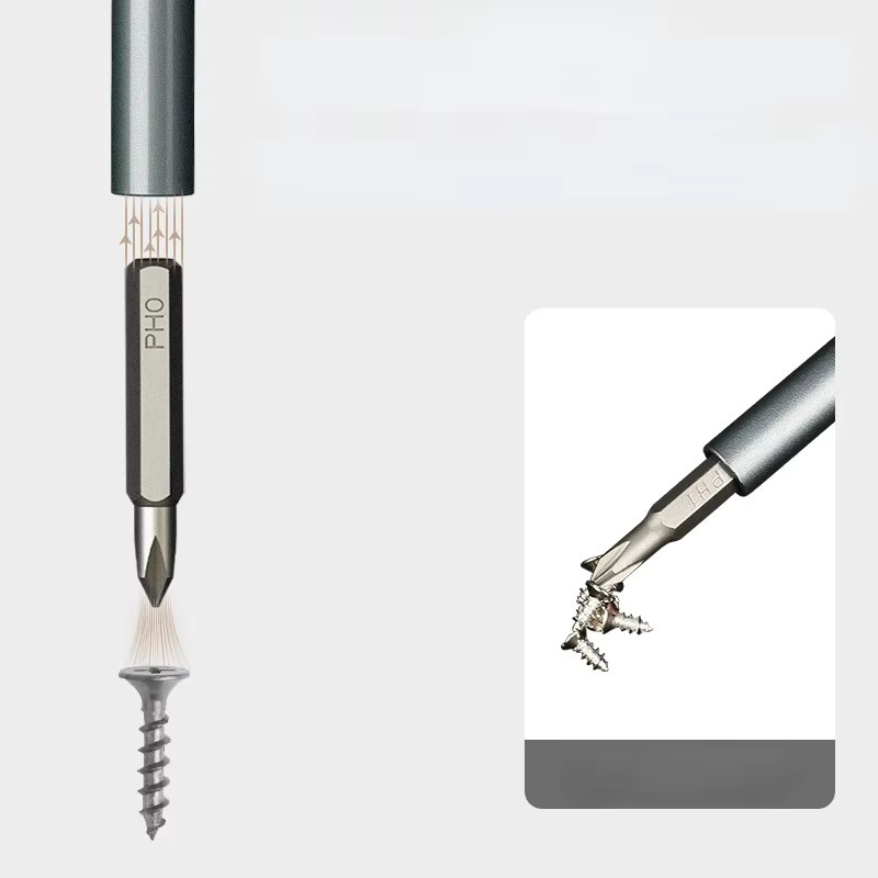 Deli Präzisions-Schraubendreher-Set für Uhren, Mobiltelefone und Brillen, 25/41/57-teilig, magnetisches Elektronik-Reparatur-Werkzeugset - Bild 4