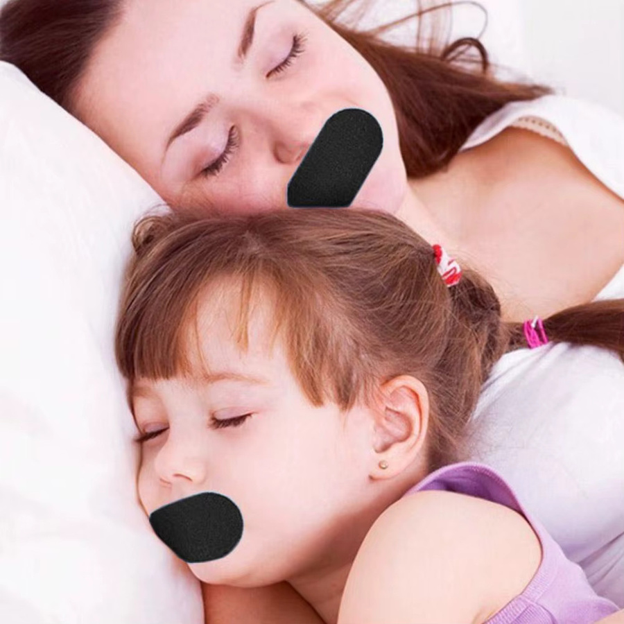 Anti-Schnarch-Schlaf-Mundband, Nasenstreifen, Unisex - Bild 6