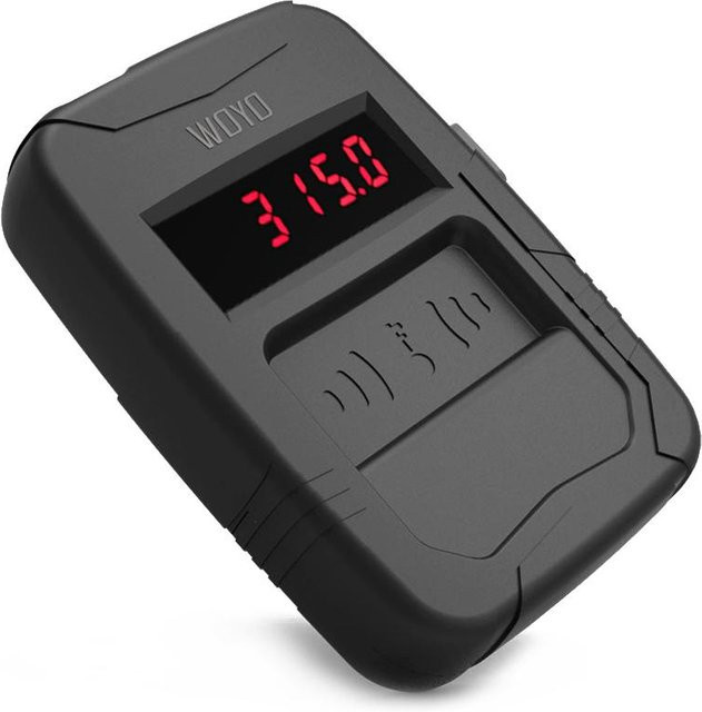 WOYO tragbare kabellose Auto-Fernbedienung zur Diagnose mit Infrarot und RF-Radio, 10–1000 MHz, schwarz - Bild 1