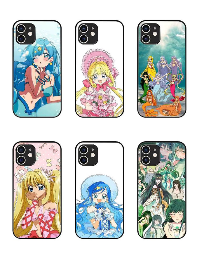 Pichis Pitchs Handyhülle Meerjungfrauen-Melodie für Apple iPhone 17 16 15 14 13 12 11 Pro Max und weitere Modelle, Mehrfarbig - Bild 5