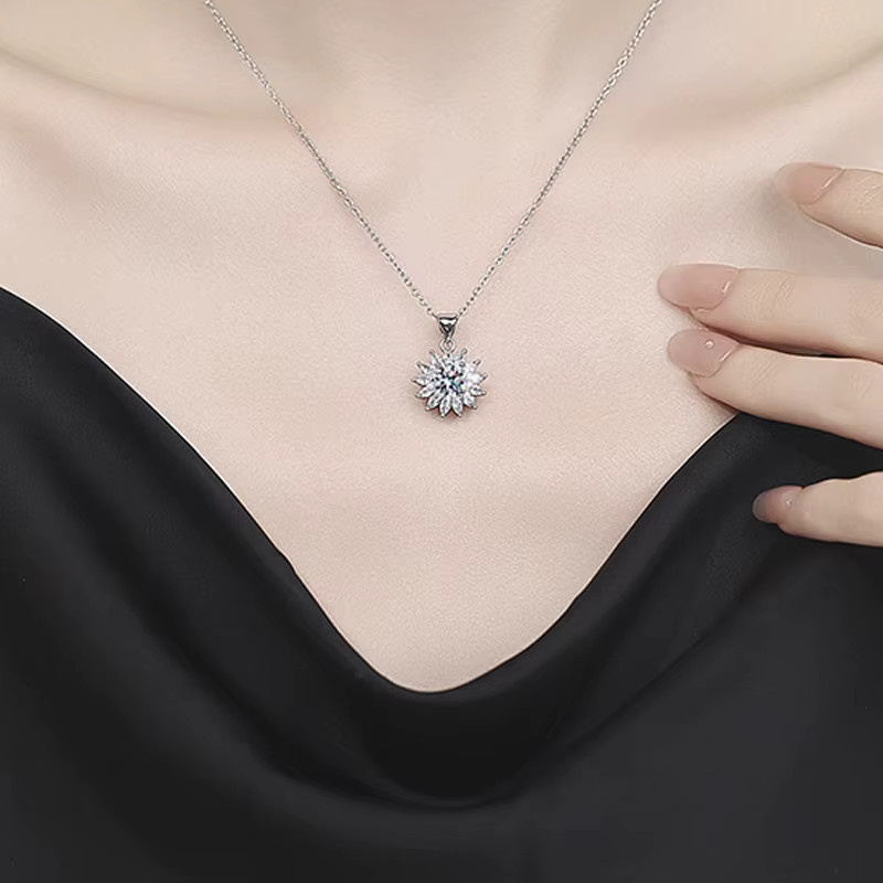 SAY Halskette 925 Silber, Zirkonia, Damen - Bild 2