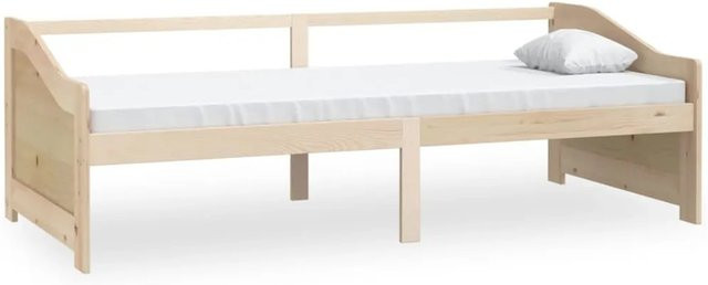 vidaXL 3-Sitzer Tagesbett aus Massivholz Kiefer im skandinavischen Design, B/T/H: 204 x 90 x 66 cm - Bild 1