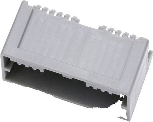 Molex Einbau-Stiftleiste Standard 24-polig grau - Bild 1