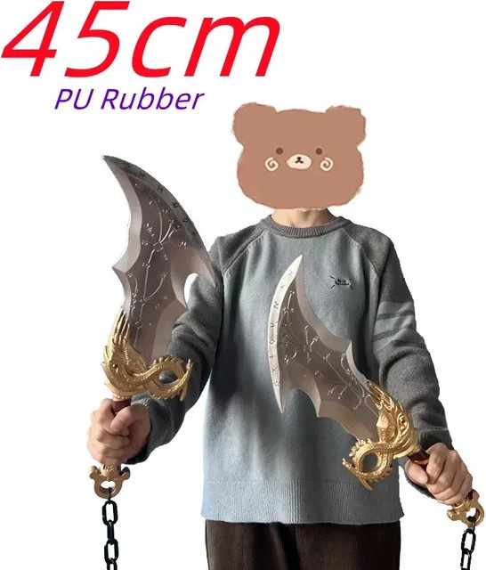LeiNingYuan God of War Athena Blade, Cosplay Axt, Waffe, Rollenspiel, Gummi - Bild 1