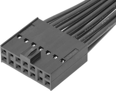 Molex Buchsengehäuse-Kabel 2196581143 in Schwarz - Bild 1