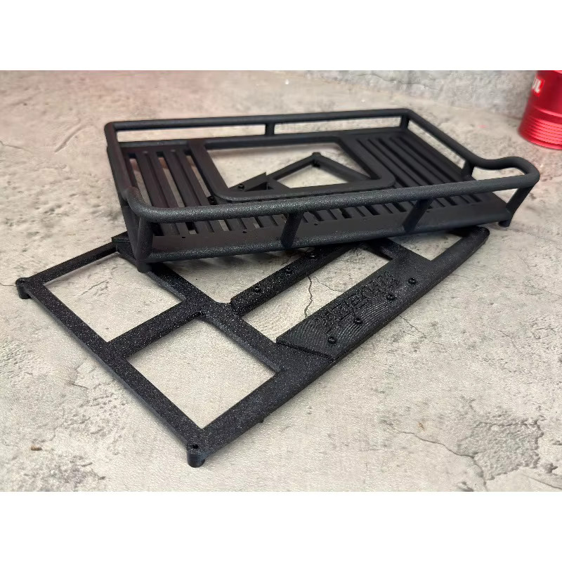 CROSSRC Regenwald-Wettkampfdach-Rollkäfig, Upgrade-Teil, 1:6 Scale, Kunststoff, Schwarz - Bild 1