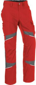 Kübler Hose ACTIVIQ cotton+ in Mittelrot/Anthrazit Form 2250 Größe 98 - Bild 1