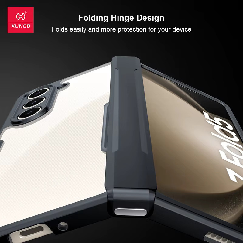 Xundd Stoßfeste Schutzhülle für Samsung Galaxy Z Fold 6 5 4 3 in Transparent - Bild 4