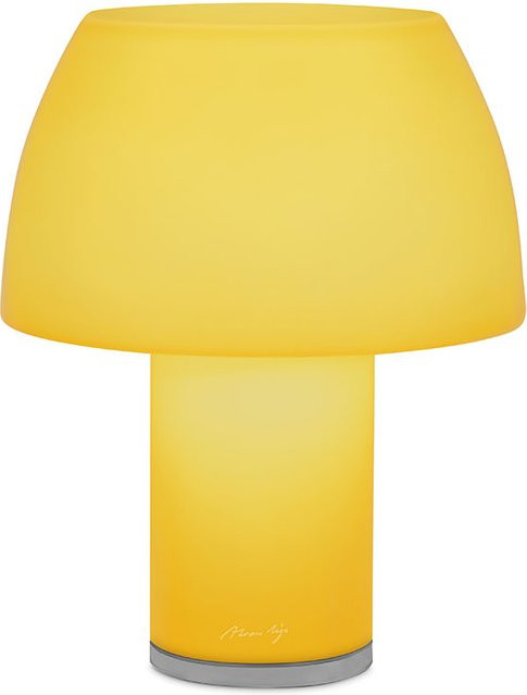 Nemo Lighting Lorosae LED-Akkuleuchte in Gelb mit Glas-Elementen und Dimmfunktion - Bild 1