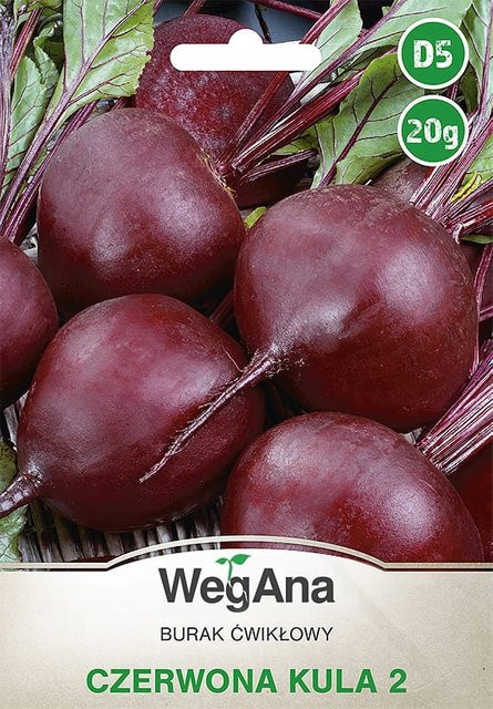 VegAna Curl Beet Red Ball 2 Samen 20 g - Bild 1