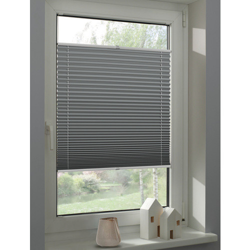 Schöner Wohnen Kollektion Thermo Plissee Ella, grau, B: 120 cm, H: 130 cm - Bild 3