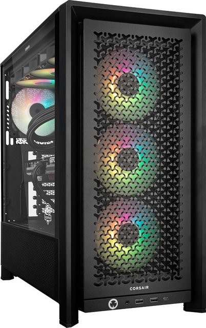 ONE GAMING High End Gaming PC AR023 in Schwarz mit AMD Ryzen 7 9700X, RX 9070, 32GB RAM, 1 TB NVMe SSD und Windows 11 - Bild 1