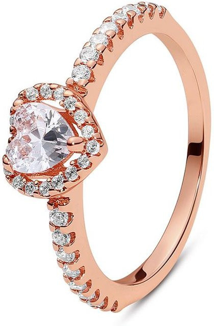 BSAMENG Ring Kupfer, Roségold, Kristall, Damen - Bild 1